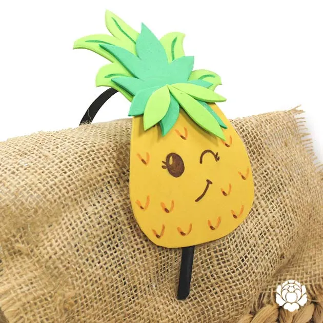 Manualidad para Carnaval. Diadema de Frutas. Manualidad para Carnaval. Diadema de Frutas.