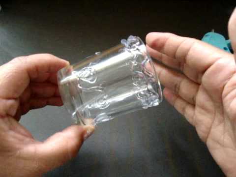 Manualidad de cristal con silicon - YouTube Manualidad de cristal con silicon - YouTube