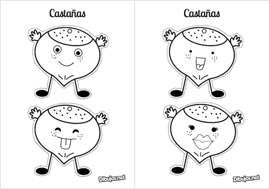Manualidad: Decora tu habitación con unas castañas muy divertidas Manualidad: Decora tu habitación con unas castañas muy divertidas