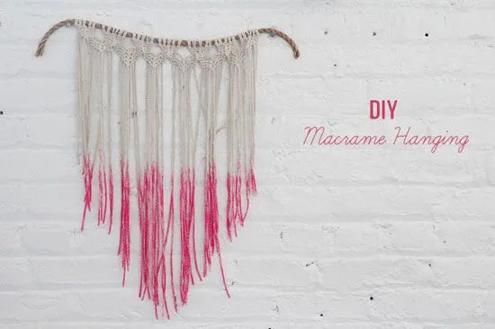 Una manualidad para decorar con flecos.