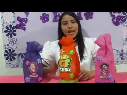 Manualidad Dulceros EBI - YouTube