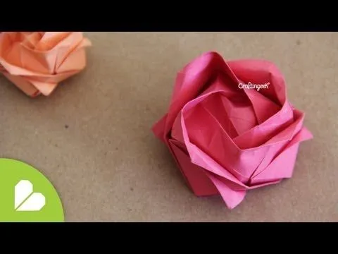 Manualidad para el día de las madres: Rosa Kawasaki - YouTube