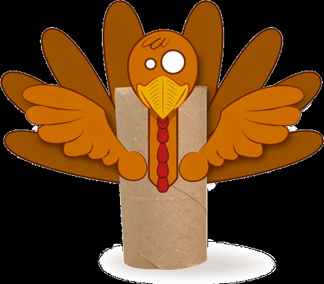Manualidades para ACCION DE GRACIAS - Anillo PAVO para servilleta Manualidades para ACCION DE GRACIAS - Anillo PAVO para servilleta