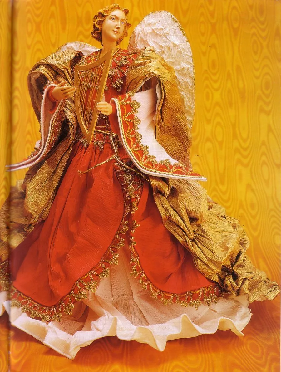 Mis manualidades: Angel de papel