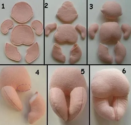 Manualidades angelito bebe culito en pompa de fieltro | Divertidas ... Manualidades angelito bebe culito en pompa de fieltro | Divertidas ...