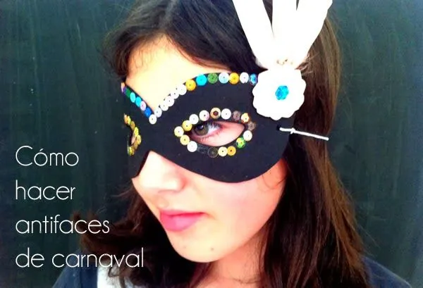 Manualidades: Cómo hacer un antifaz veneciano para carnaval