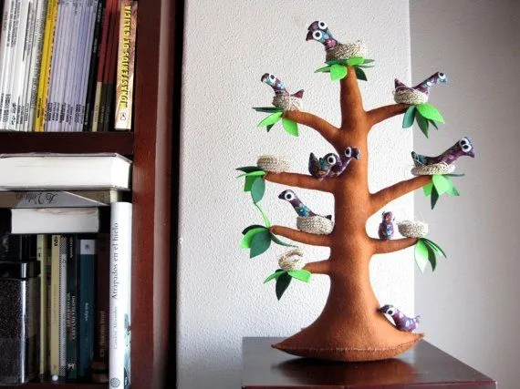 Manualidades de arboles - Imagui