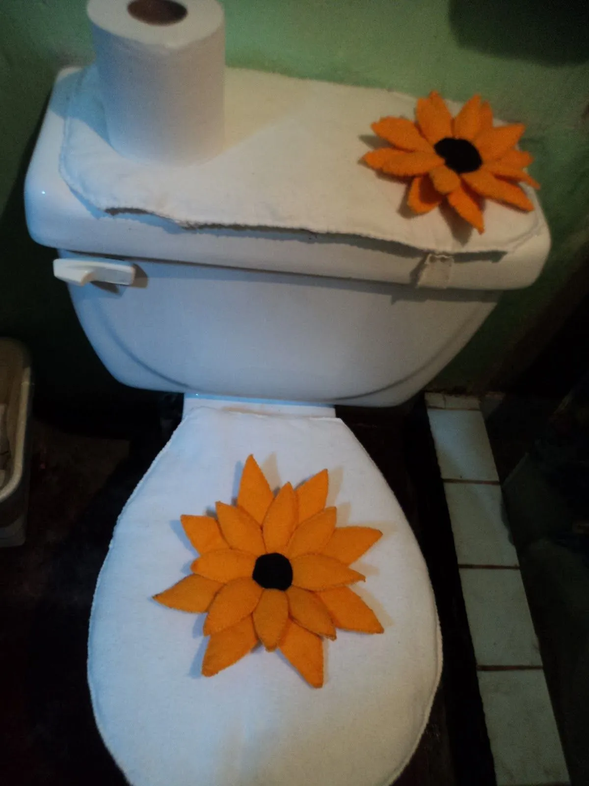 Manualidades BASU: juegos para baños en fieltro