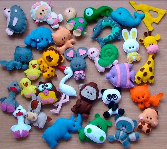 Manualidades de fieltro para bebés | Manualidades para bebés Manualidades de fieltro para bebés | Manualidades para bebés