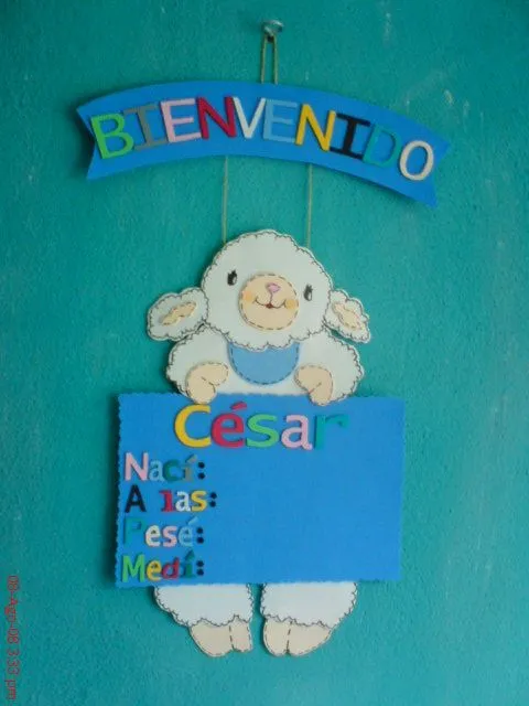 Manualidades de bienvenida para bebé - Imagui Manualidades de bienvenida para bebé - Imagui