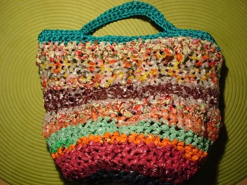 Manualidades bolsas de plastico - Imagui