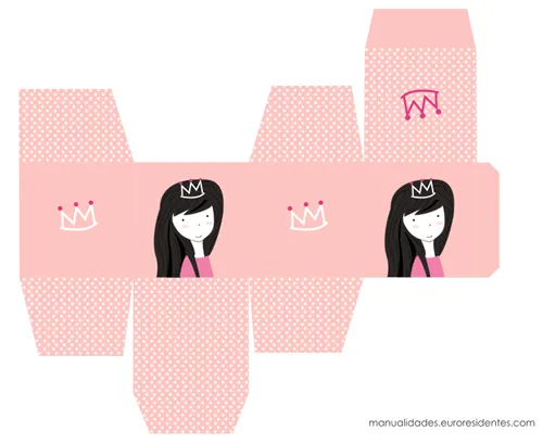 Manualidades: Bonitas cajas de princesas
