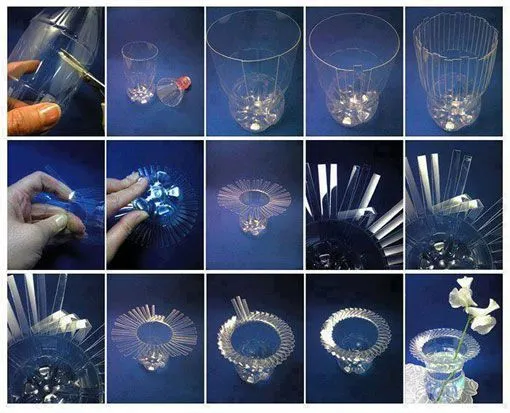 manualidades con botellas plasticas on Pinterest | Plastic Bottles ...