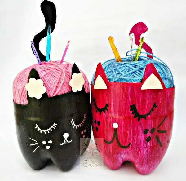 manualidades botellas plastico (5) | Aprender manualidades es ...