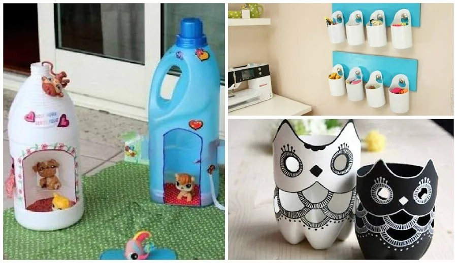 manualidades con botellas recicladas | facilisimo.com