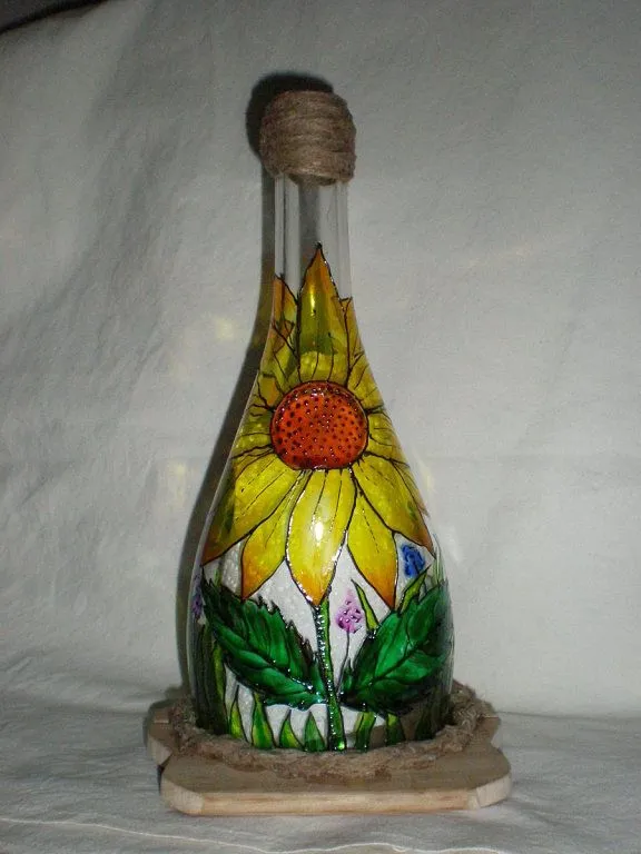 Manualidades en botellas de vidrio recicladas - Imagui Manualidades en botellas de vidrio recicladas - Imagui
