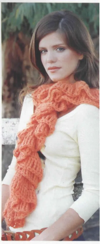 Manualidades » Bufanda tejida al crochet Manualidades » Bufanda tejida al crochet