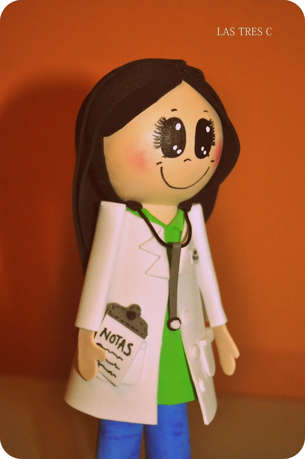 MANUALIDADES LAS TRES C: MUÑECA FOFUCHA MEDICA MANUALIDADES LAS TRES C: MUÑECA FOFUCHA MEDICA