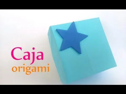 Manualidades: Cómo hacer una CAJA DE PAPEL Origami - Innova ...