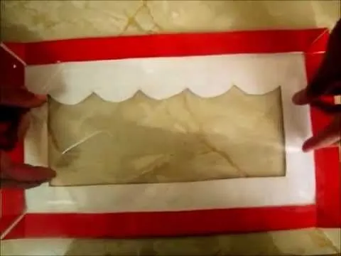 Manualidades caja de regalo - YouTube