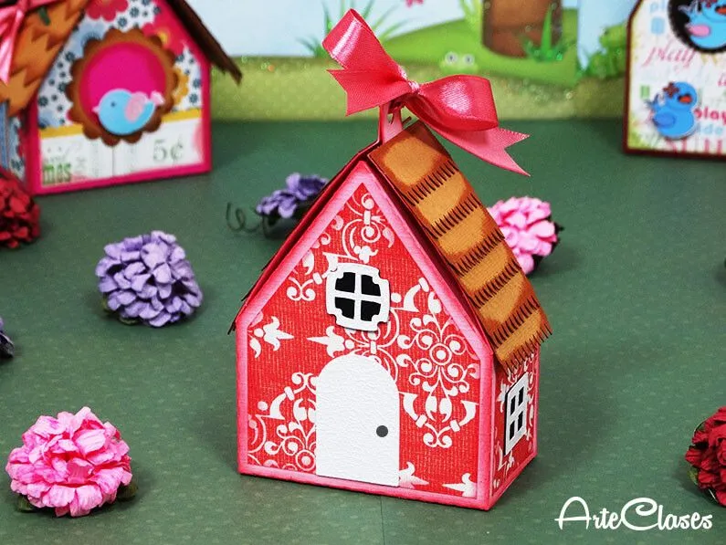 Manualidades de Cartulina y Papel Mini Casita Decorativa Manualidades de Cartulina y Papel Mini Casita Decorativa