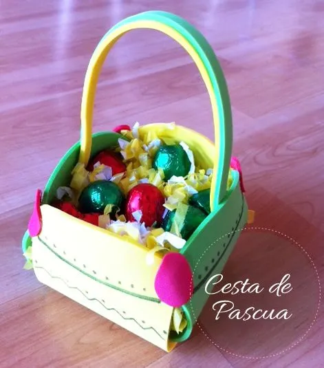 Manualidades: Cómo hacer una cesta de Pascua