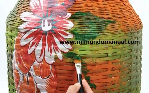 Manualidades con cestas de Mimbre ~ Mimundomanual Manualidades con cestas de Mimbre ~ Mimundomanual