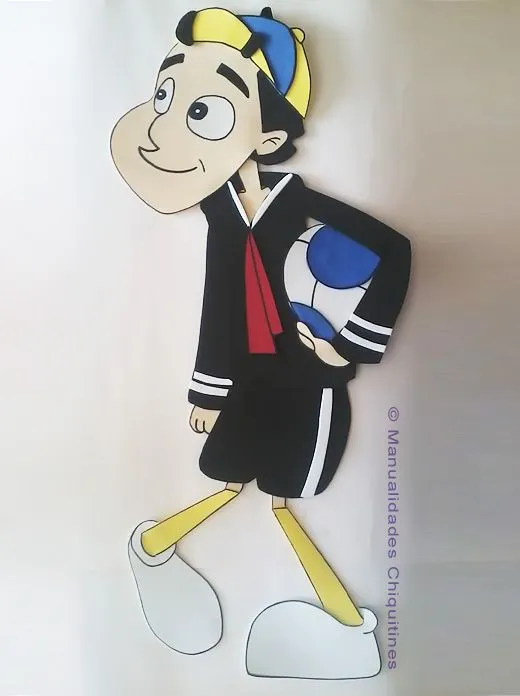 Manualidades Chiquitines: Personajes de El Chavo Animado (chavo ...