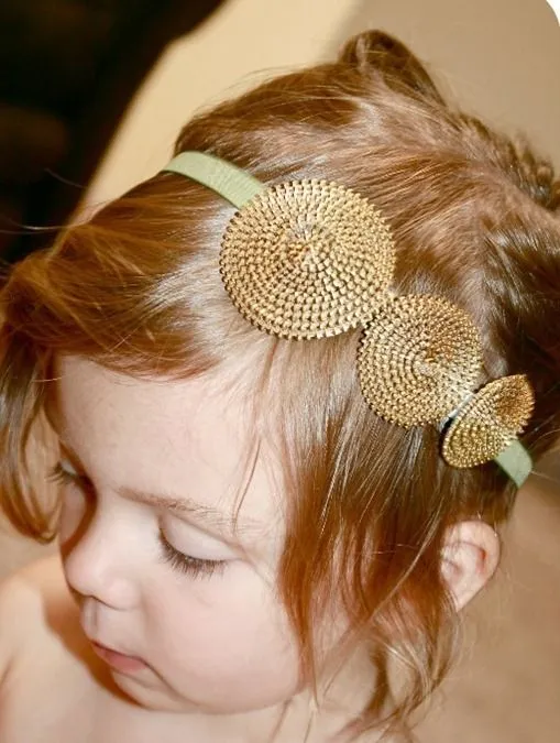 Manualidades con cierres :Diademas para niñas | Solountip. Manualidades con cierres :Diademas para niñas | Solountip.