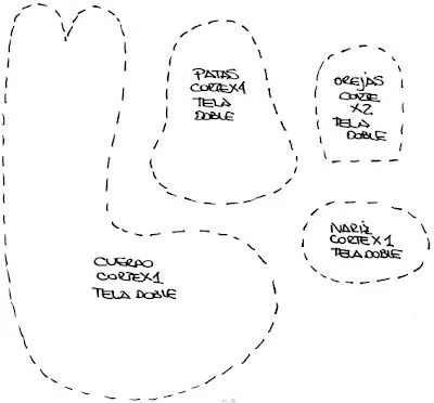 Caballitos para baby shower :