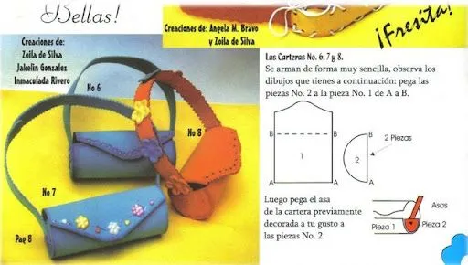 LAS MANUALIDADES DE CLAUDIA (TODO SACADO DE LA WEB): BOLSITAS O ...