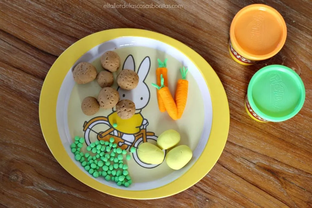 Manualidades y comida de plastilina - El taller de las cosas bonitas Manualidades y comida de plastilina - El taller de las cosas bonitas