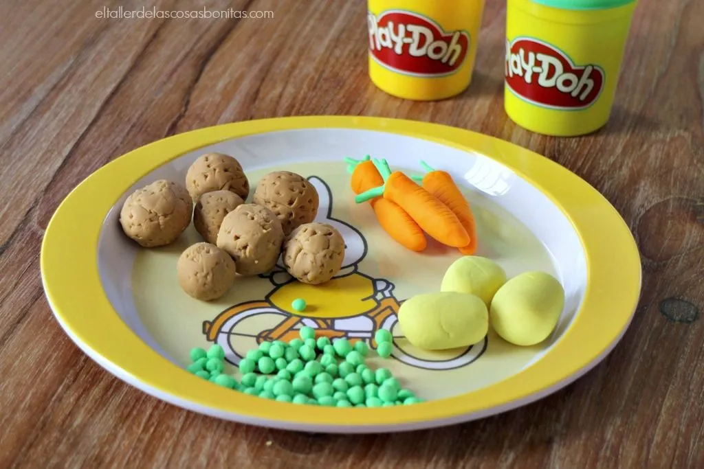 Manualidades y comida de plastilina - El taller de las cosas bonitas Manualidades y comida de plastilina - El taller de las cosas bonitas