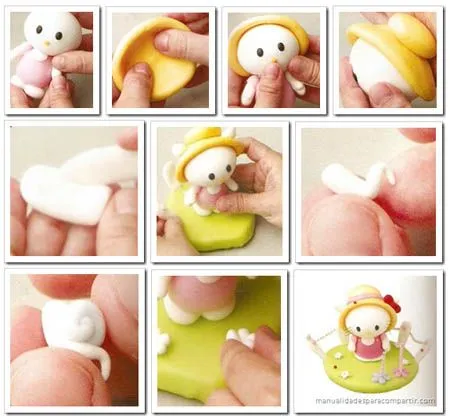Manualidades para compartir: HELLO KITTY PORCELANA FRIA (ADORNO ... Manualidades para compartir: HELLO KITTY PORCELANA FRIA (ADORNO ...