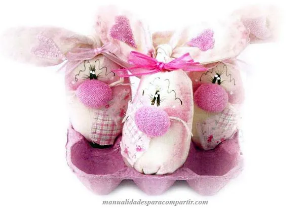 Manualidades para compartir: MANUALIDADES DE PASCUA: CONEJOS DE ... Manualidades para compartir: MANUALIDADES DE PASCUA: CONEJOS DE ...