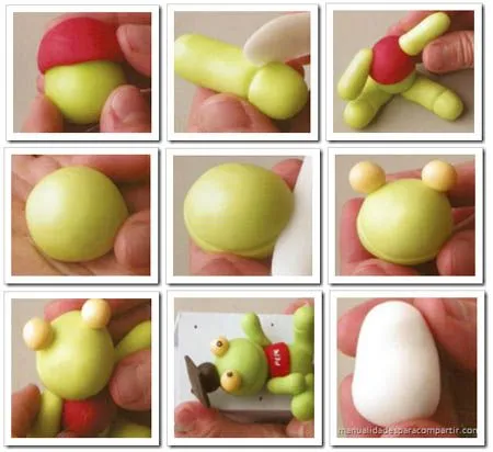 Manualidades para compartir: SAPO PEPE Y SAPA PEPA de porcelana ... Manualidades para compartir: SAPO PEPE Y SAPA PEPA de porcelana ...