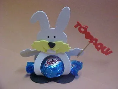Manualidades conejos de Pascua - Jugar y colorear Manualidades conejos de Pascua - Jugar y colorear