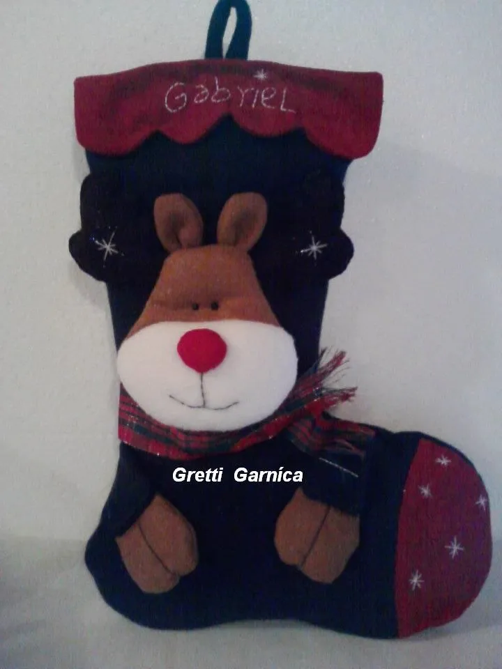 Manualidades y Creaciones de Gretti: Botas de navidad