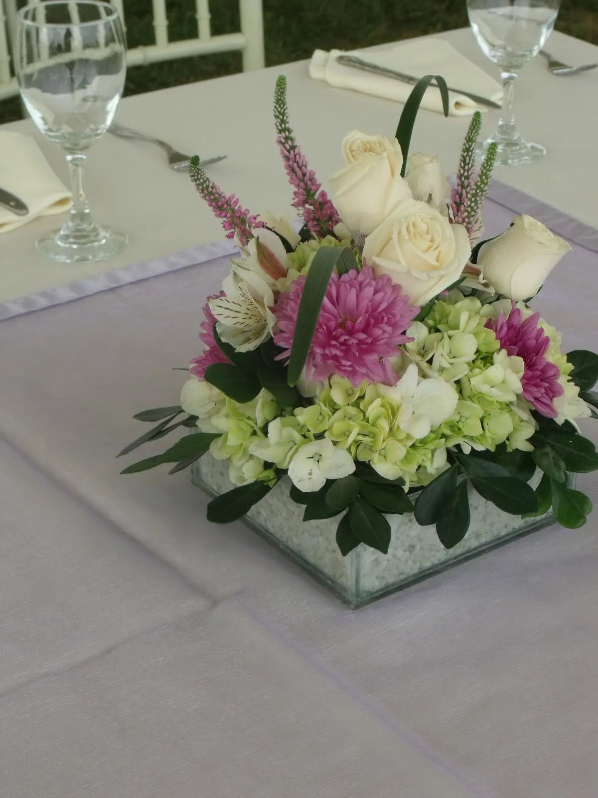 Manualidades creativas: Centros de mesas para bodas