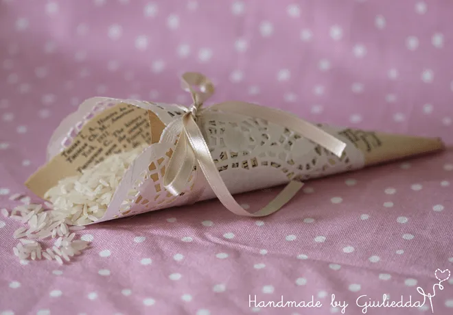 Manualidades creativas: Conos de papel para bodas Manualidades creativas: Conos de papel para bodas