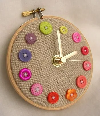 Original reloj para el hogar - Guia de MANUALIDADES