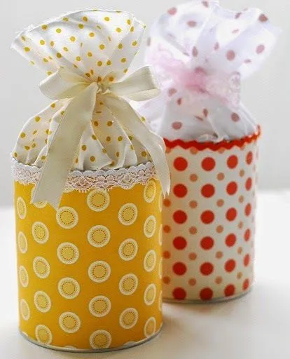 Manualidades y decoracion: Latas recicladas para souvenir de ...