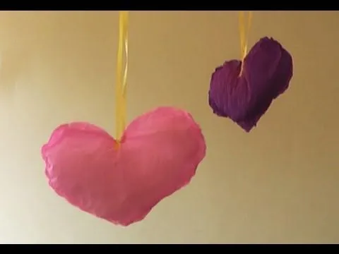 Manualidades para decorar - Corazon para colgar - Manualidades ... Manualidades para decorar - Corazon para colgar - Manualidades ...
