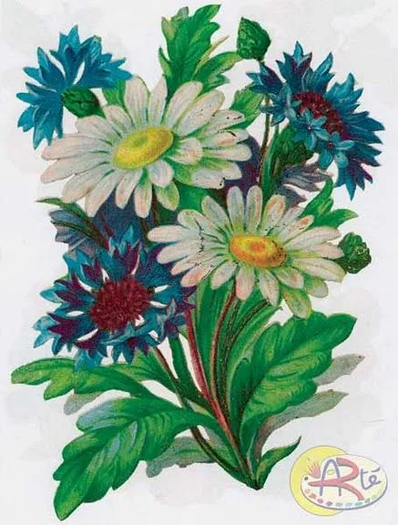 Manualidades en Decoupage: Laminas: Flores - Manualidades en decoupage