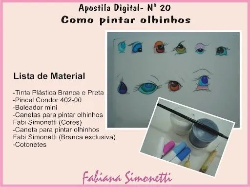 Manualidades Diana: Guía para pintar Ojos.