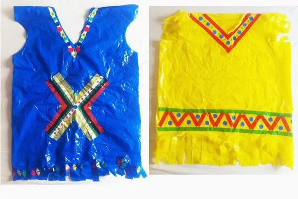 Manualidades: 5 disfraces caseros hechos con bolsas Manualidades: 5 disfraces caseros hechos con bolsas