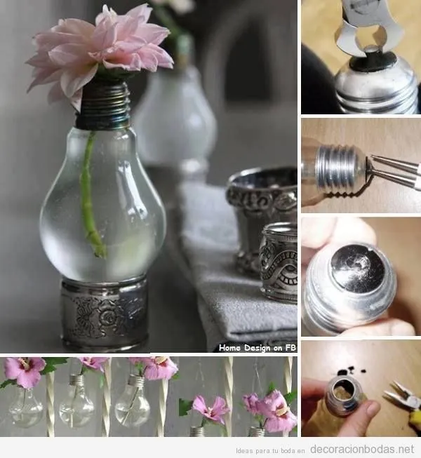 Manualidades Diy | Decoración bodas | Todo para decorar con ideas ...