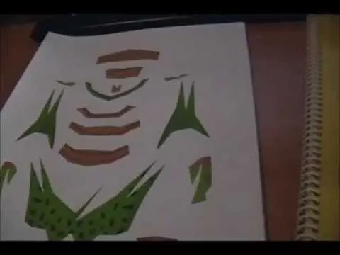 Manualidades dragon ball papercraft muñecos de papel Cell - YouTube Manualidades dragon ball papercraft muñecos de papel Cell - YouTube