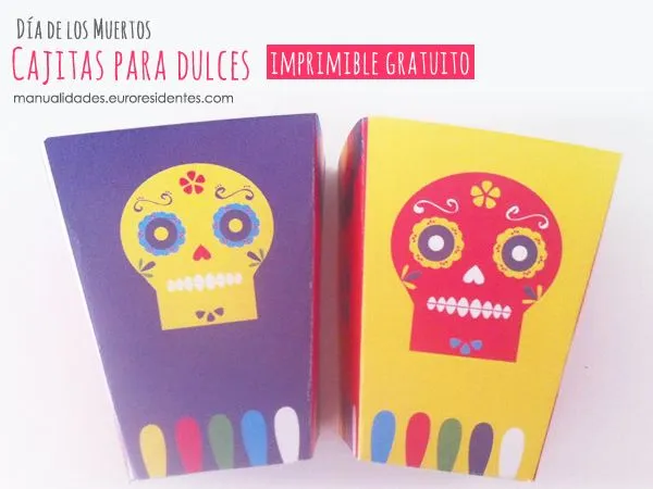 Manualidades: Dulceros para el Día de los Muertos Manualidades: Dulceros para el Día de los Muertos