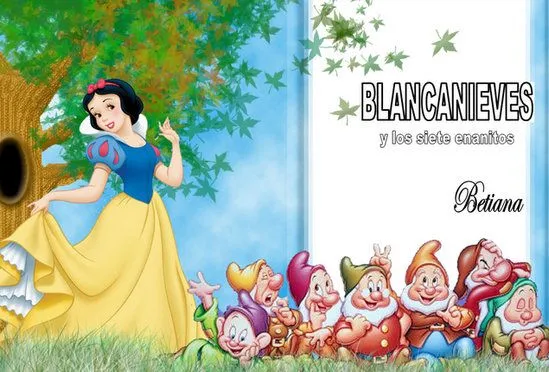 Cuento Blancanieves y los Siete enanitos para colorear ... Cuento Blancanieves y los Siete enanitos para colorear ...